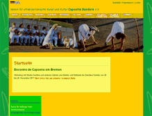 Tablet Screenshot of capoeira-dandara.de